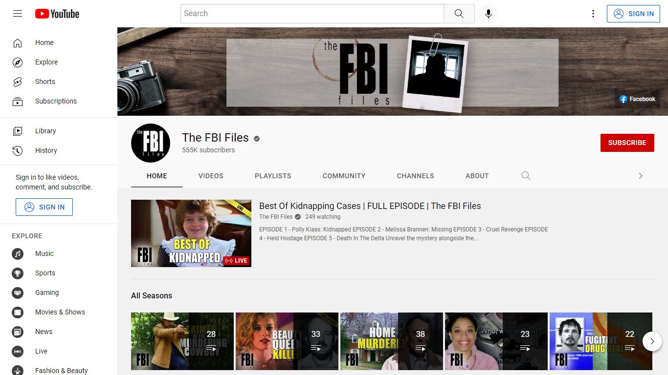 The FBI Files - YouTube